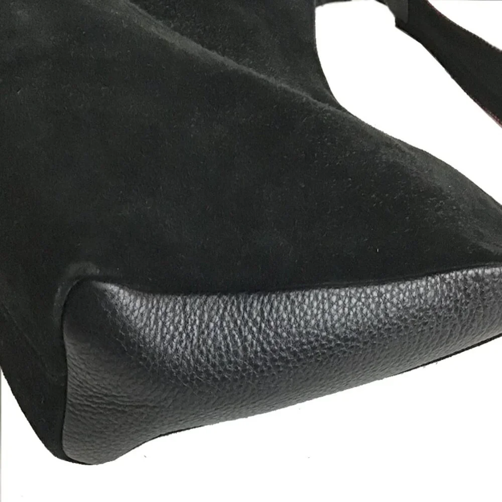 BURBERRY Hobo Large Suede/Leather Big Vintage Bag - Picture 6 of 16